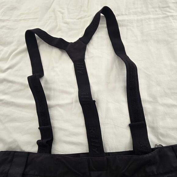 Killy Figro Mens Snow Pants Ski Bibs Black US40 French 50 Dermizax EV Thinsulate - Picture 4 of 12